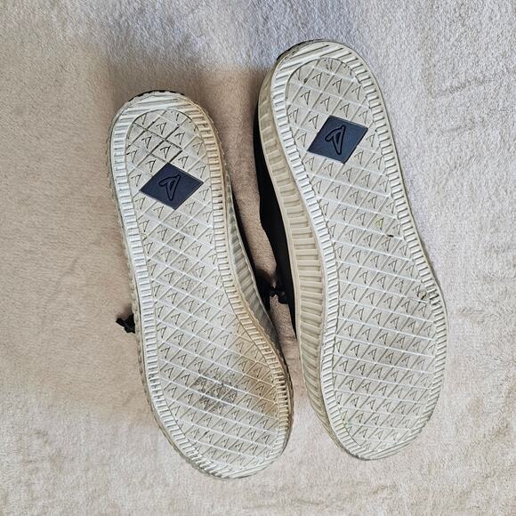 Sperry Women's Topsider Crest Vibe Creeper Leather Sneaker Size 8 Black - Picture 2 of 10